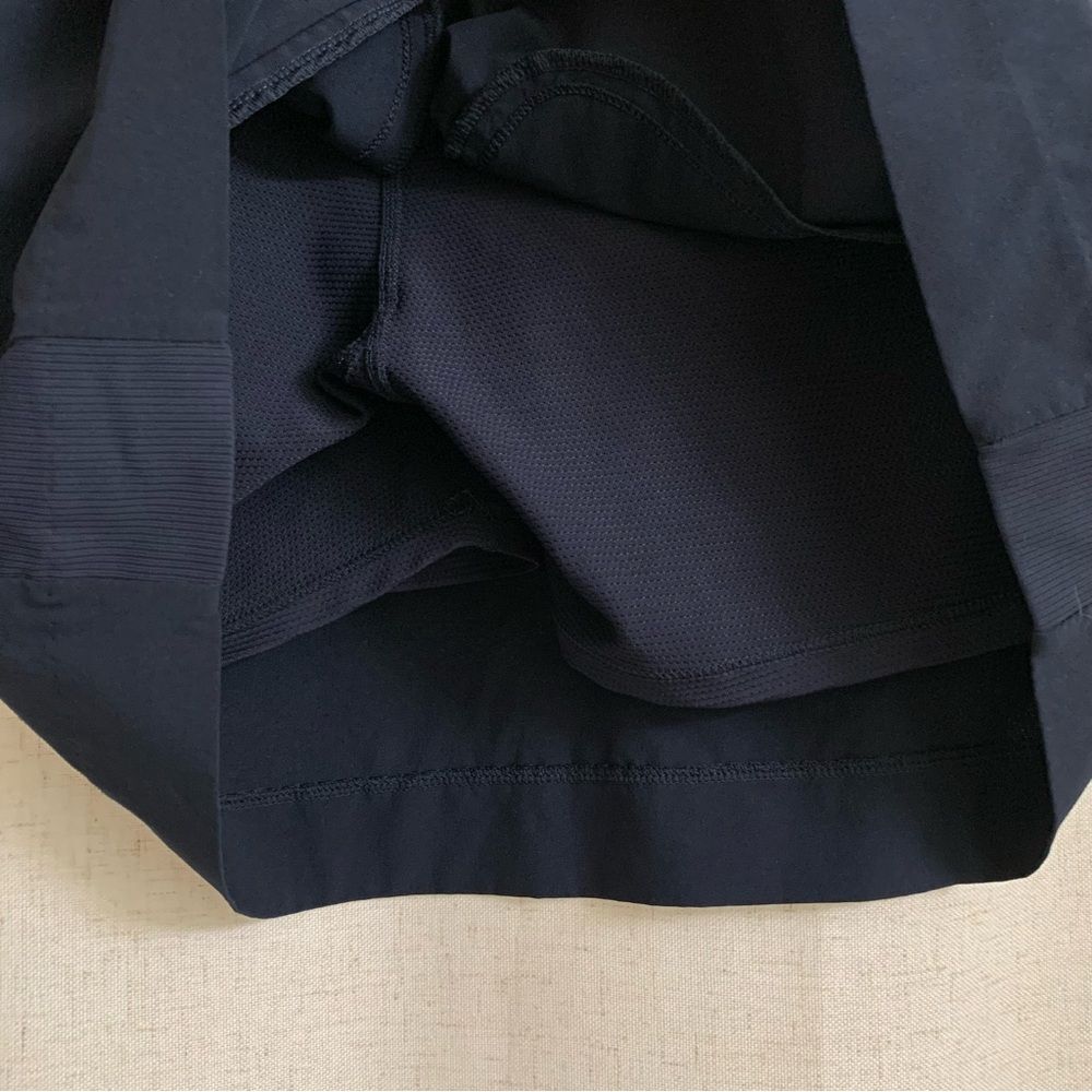 Athleta Athletic Navy Blue Lined Skirt 10 - Picture 5 of 5